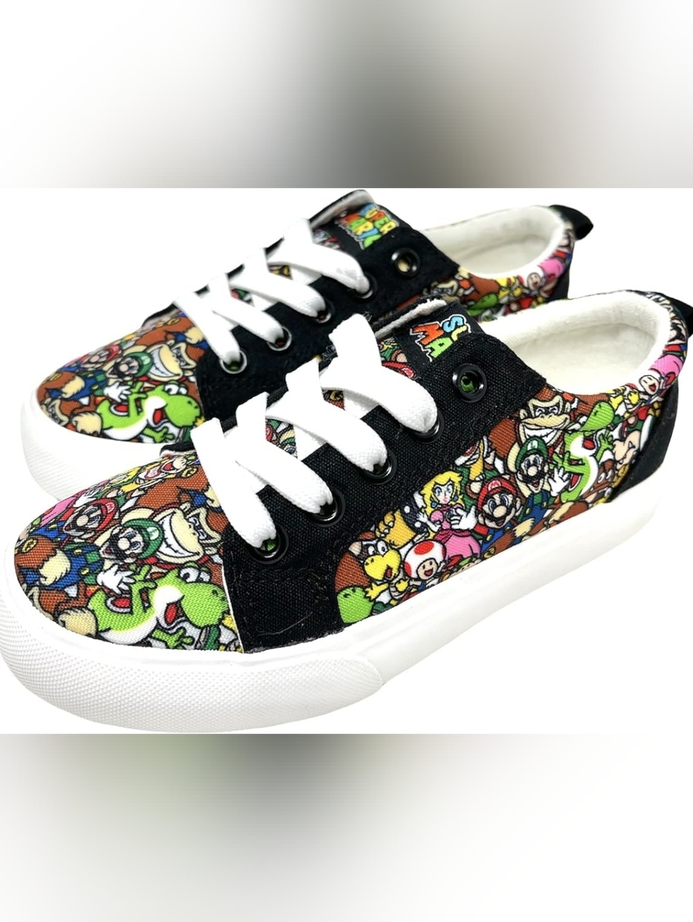 Kids Nintendo Character Lace-Up Sneakers